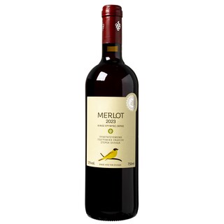 Οίνος Ερυθρός Ξηρός Merlot ΠΓΕ 750ml