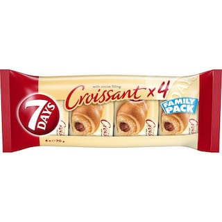 7DAYS Κρουασάν Κακάο 4x70g