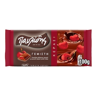 ΠΑΥΛΙΔΗΣ | Milk Chocolate Cherry 100g