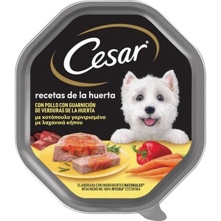 CESAR | Σκυλοτροφή Kοτόπουλο με Λαχανικά Κήπου 150g