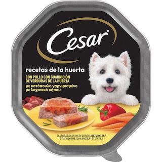 CESAR | Σκυλοτροφή Kοτόπουλο με Λαχανικά Κήπου 150g