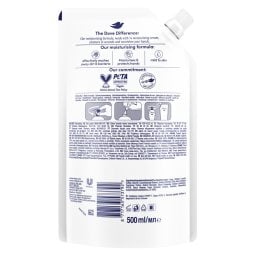 DOVE | Υγρό Κρεμοσάπουνο Fine Silk Ανταλλακτικό 500ml