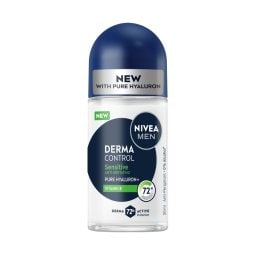 NIVEA | Αποσμητικό Roll On Men Derma Control Sensitive 50ml