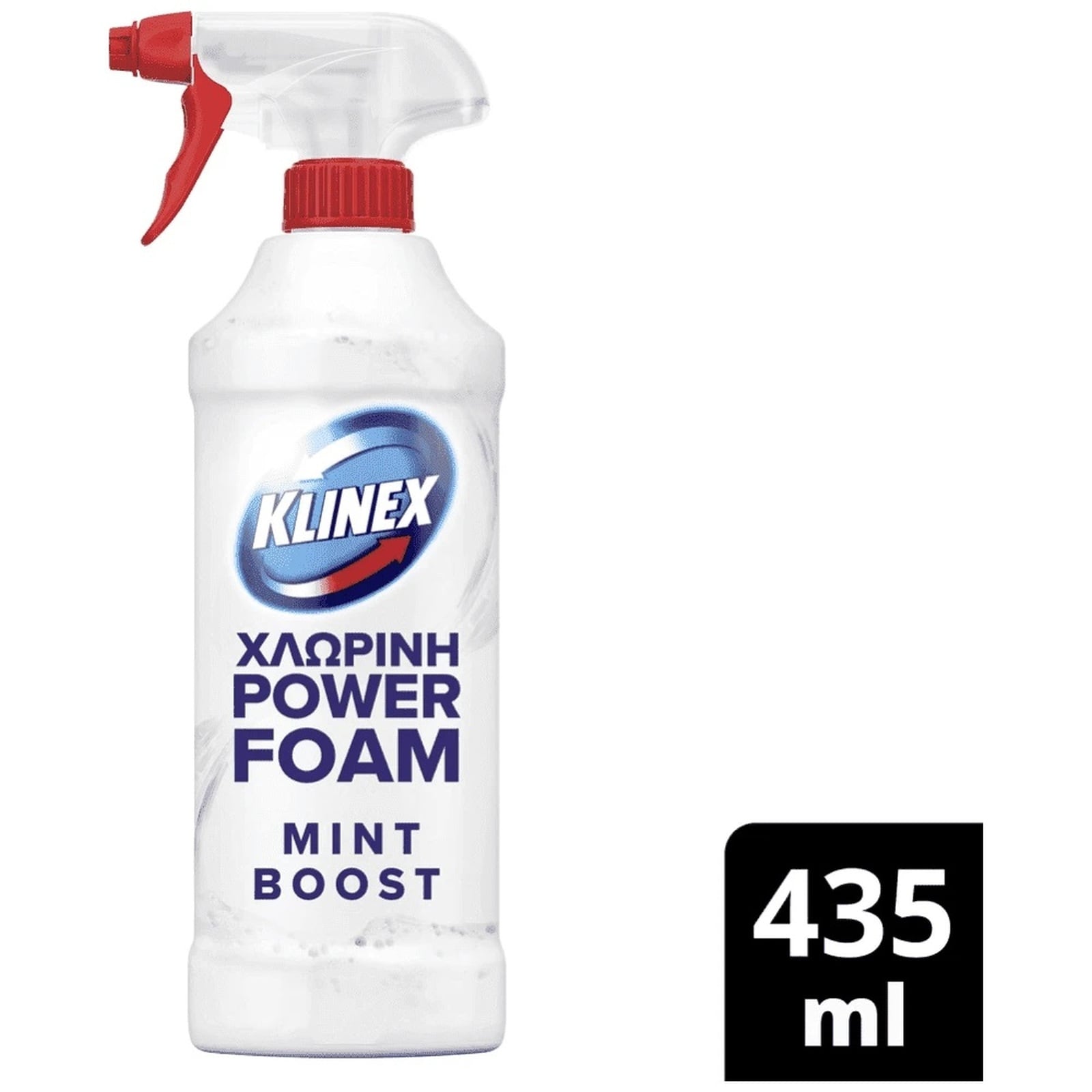 Αφρός Καθαρισμού Μπάνιου Power Foam Χλώριο 435ml