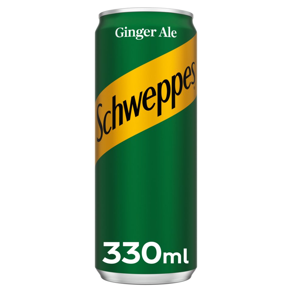 SCHWEPPES Αναψυκτικό Ginger Ale Κουτί 330ml