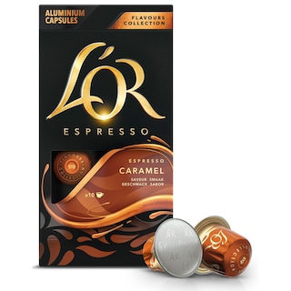 LOR | Coffee Capsules Espresso Caramel 10x5.2g