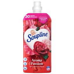 SOUPLINE | Συμπυκνωμένο Μαλακτικό Aroma Τριαντάφυλλο και Ξύλο Κέδρου 56 Μεζούρες