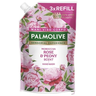 PALMOLIVE | Κρεμοσάπουνο Τριαντάφυλλο Παιώνια Ανταλλακτικό 900ml