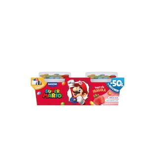 DANONE | Επιδόρπιο Γιαουρτιού Super Mario Φράουλα 2x110g