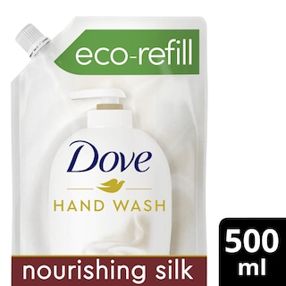 DOVE | Υγρό Κρεμοσάπουνο Fine Silk Ανταλλακτικό 500ml