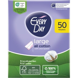 EVERY DAY | Σερβιετάκια All Cotton Large 50 Τεμάχια