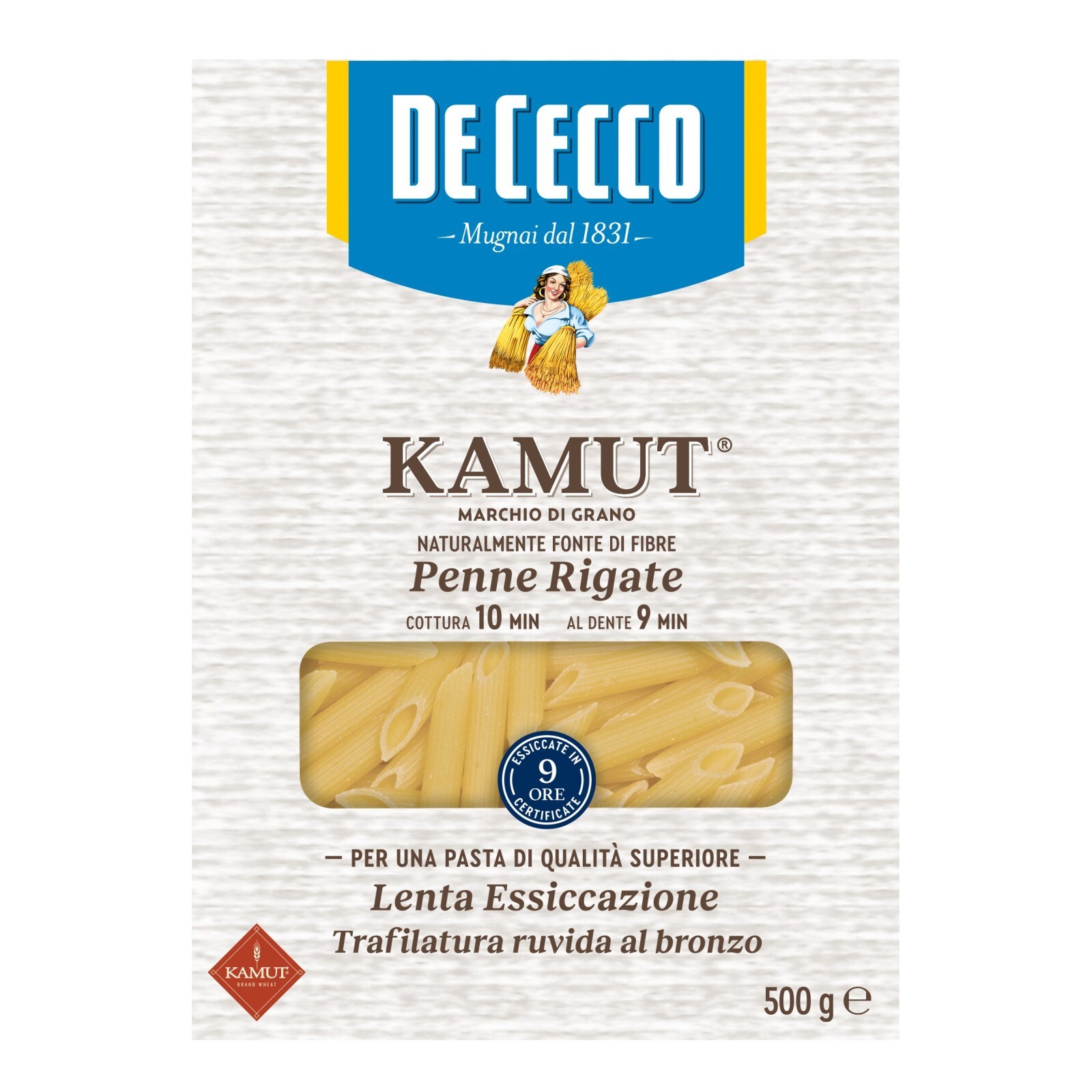 DE CECCO Penne Rigate Νο41 Kamut 500g