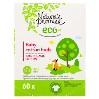 NATURE'S PROMISE | Μπατονέτες Baby 60 Τεμάχια