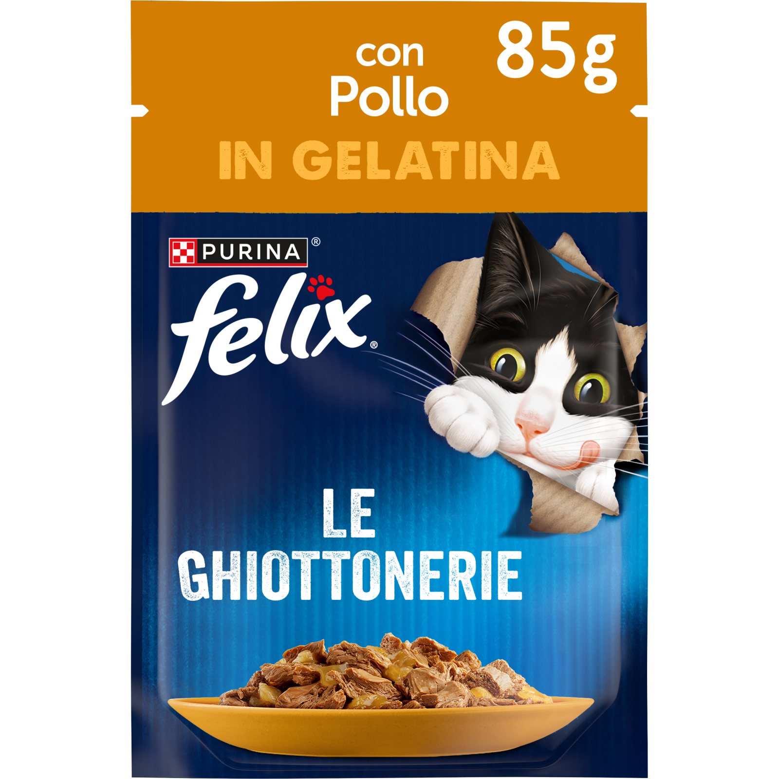 Γατοτροφή AGAIL Κοτόπουλο σε Ζελέ 85g
