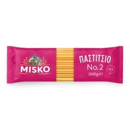 MISKO | Μακαρόνια Παστίτσιο Νο2 500g