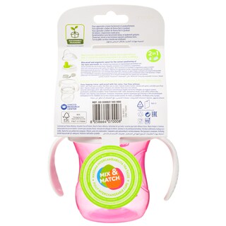 CHICCO | Εκπαιδευτικό Κύπελλο 6m+ Ροζ 1 Τεμάχιο