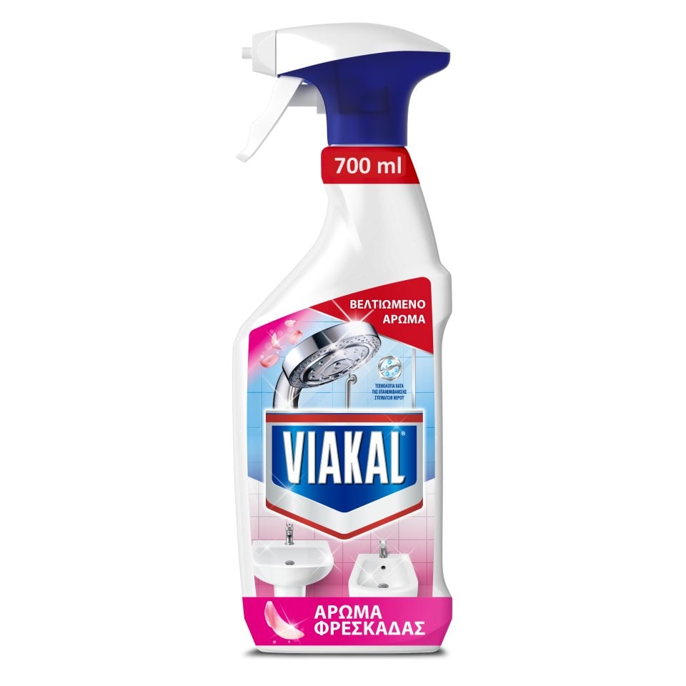 VIAKAL Καθαριστικό Spray Αλάτων Spring Rose 700ml