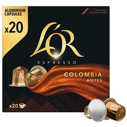 LOR | Κάψουλες Καφέ Espresso Colombia 20x5.2g