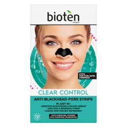 BIOTEN | Καθαρισμός Πόρων Anti Bl Pore Strips Clear Control 6 Τεμάχια