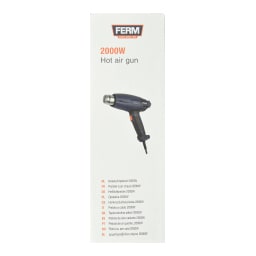 FERM | Πιστόλι Θερμού Αέρα 2000W 1 Τεμάχιο