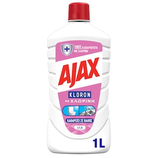AJAX | Καθαριστικό Πατώματος Kloron Lila 1lt