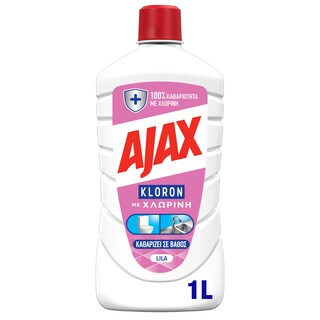 AJAX | Υγρό Καθαρισμού Kloron Lila 1lt