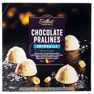 EXCELLENT | Σοκολατάκια Πραλίνες Καρύδα 200g