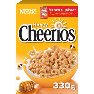 CHEERIOS | Δημητριακά Ολικής Άλεσης Με Μέλι 330g
