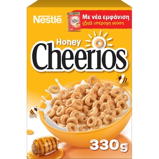 CHEERIOS | Δημητριακά Ολικής Άλεσης Με Μέλι 330g