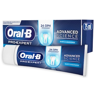 ORAL B | Οδοντόκρεμα Advanced Science Bαθύς Καθαρισμός 75ml