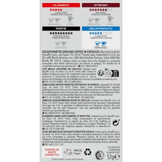 ILLY | Κάψουλες Καφέ Espresso Decaf 10x5.7g