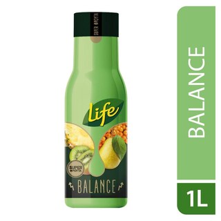 LIFE | JUICE PINEAPP. PEAR KIWI HIPPOF. 1LT