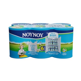ΝΟΥΝΟΥ | LIGHT | Γάλα Συμπυκνωμένο Χαμηλά Λιπαρά 6x400g
