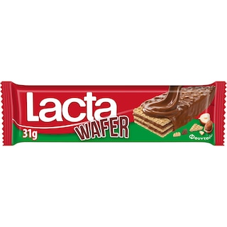 LACTA | Γκοφρέτα Σοκολάτα Γάλακτος Φουντούκι 3x31g