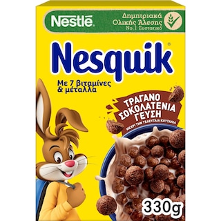 NESQUIK | Δημητριακά Ολικής Άλεσης Σοκολάτα 330g