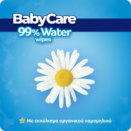 BABY CARE | Μωρομάντηλα 99% Water 2x20 Τεμάχια