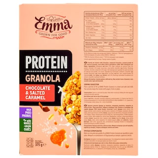 EMMA | Δημητριακά Granola Protein Σοκολάτα Καραμέλα 375g
