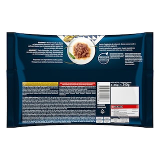 GOURMET | Γατοτροφή Θρίαμβος Σάλτσας Βοδινό Κοτόπουλο 4x85g