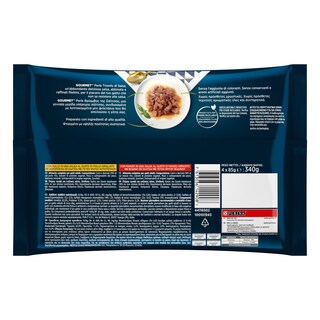 GOURMET | Γατοτροφή Θρίαμβος Σάλτσας Βοδινό Κοτόπουλο 4x85g