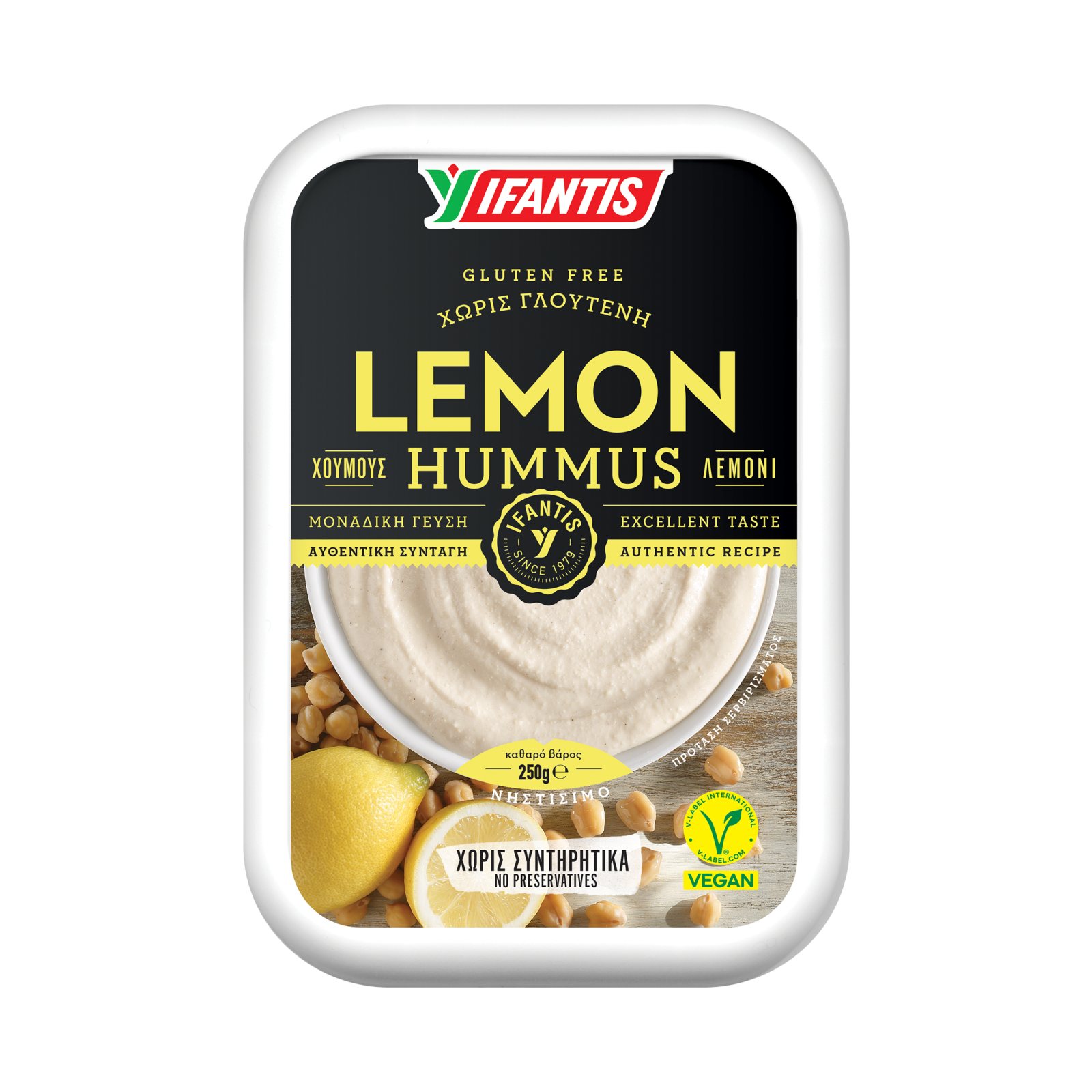 Χούμους Λεμόνι 250gr