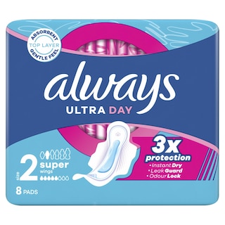 ALWAYS | Sanitary Pads Ultra Long 8 Pieces