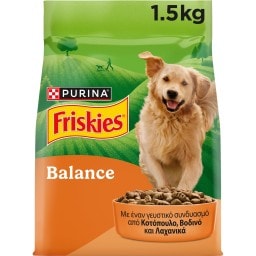 FRISKIES | Ξηρά Τροφή Σκύλου Balance Με Κοτόπουλο & Λαχανικά 1.5 Kg