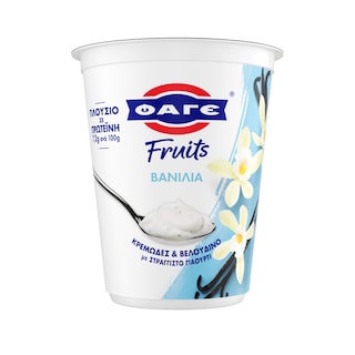 ΦΑΓΕ | Επιδόρπιο Στραγγιστού Γιαουρτιού Fruits Βανίλια 380g