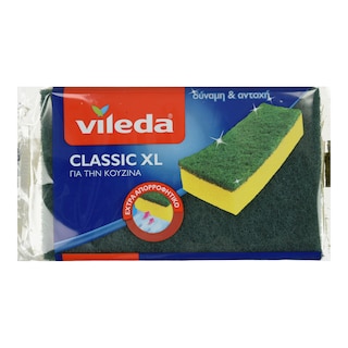 VILEDA | Σφουγγαράκι Κουζίνας Γίγας 1 Τεμάχιο