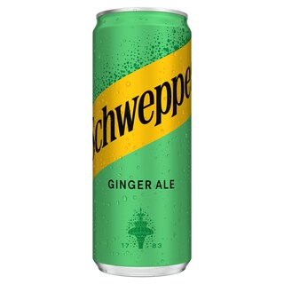 SCHWEPPES | Soft Drink Ginger Ale Can 330ml