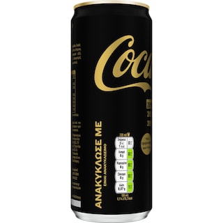 COCA COLA | ZERO | Soft Drink Cola Zero Caffeine Free 330ml