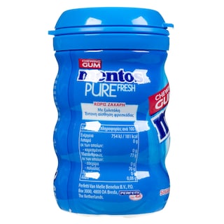 MENTOS | Τσίχλες Pure Fresh Μέντα 90g
