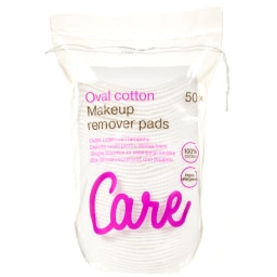 CARE | Δίσκοι Ντεμακιγιάζ Οβάλ 50 Τεμάχια