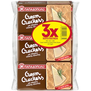 ΠΑΠΑΔΟΠΟΥΛΟΥ | Crackers Rye 3x175g
