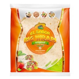 EL SABOR | Πίτες Tortillas Big Wraps 370g